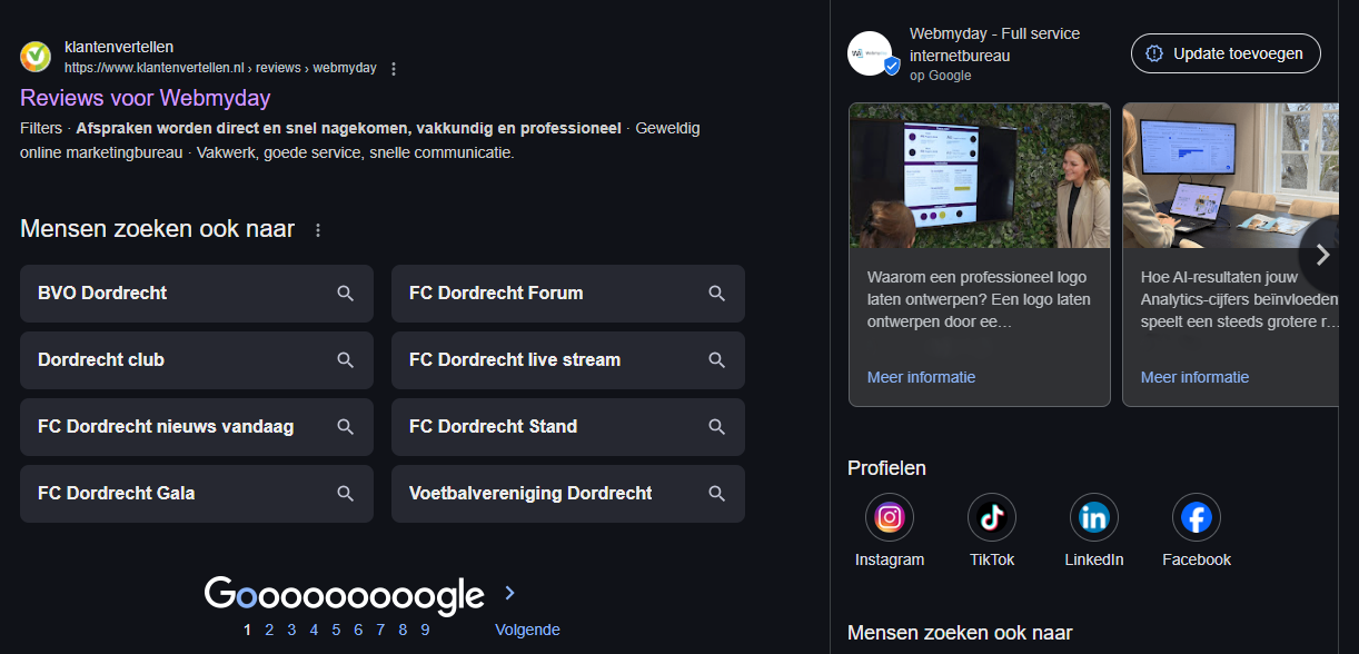 wmd google lokaal seo
